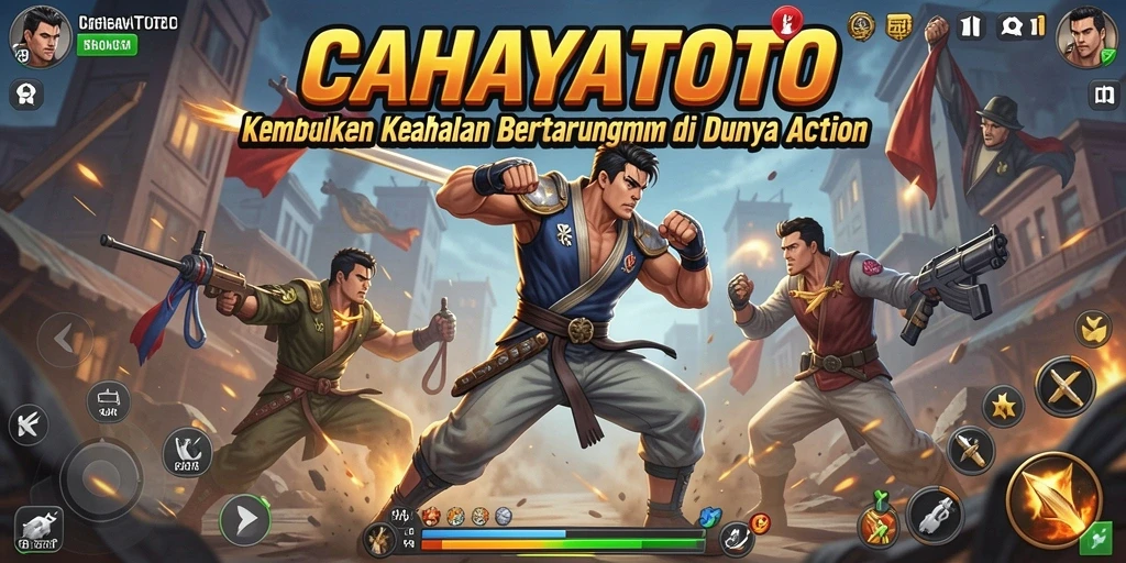 Tampilan gameplay CAHAYATOTO yang mendebarkan dan penuh aksi.