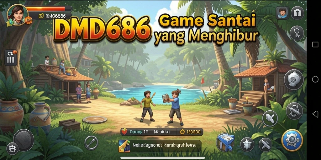 Screenshot gameplay DMD686 menampilkan karakter dan level yang menarik.