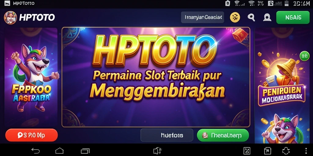 Tampilan menarik dari gameplay Slot HPTOTO yang mengasyikkan.