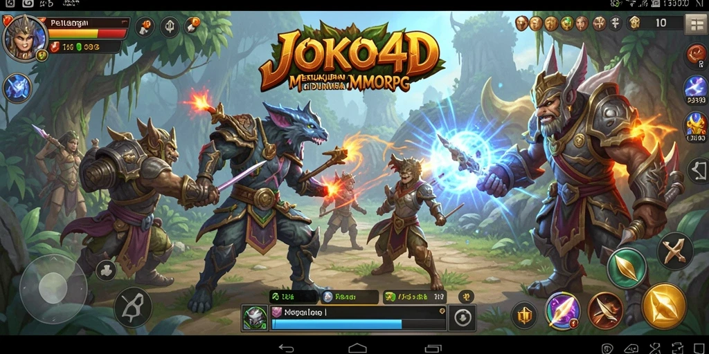 Tampilan gameplay JOKO4D yang menakjubkan dan penuh aksi.