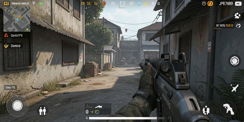 Tangkapan layar dari gameplay mendebarkan JP6789 di aksi.