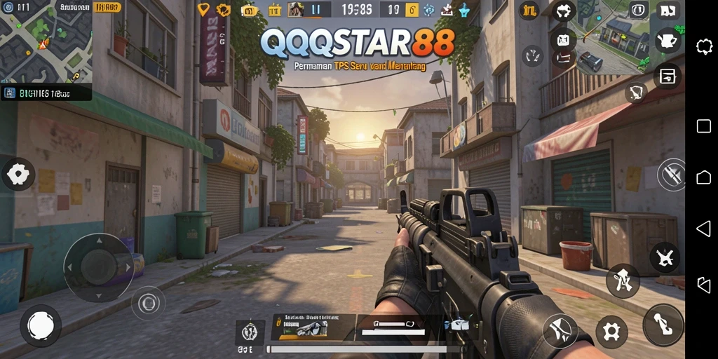 Tampilan gameplay QQSTAR88 yang seru dan menantang di TPS.