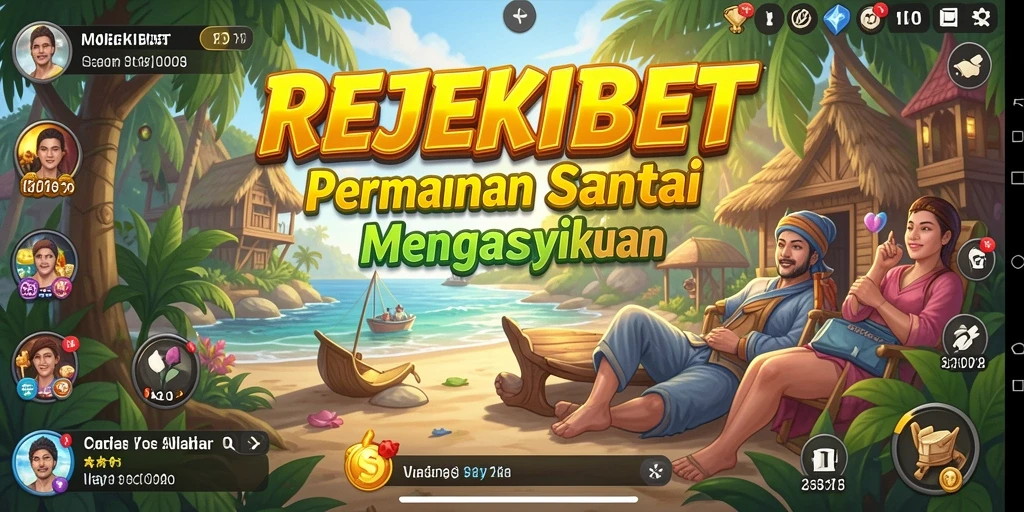 Tampilan gameplay REJEKIBET yang menarik dan penuh warna.