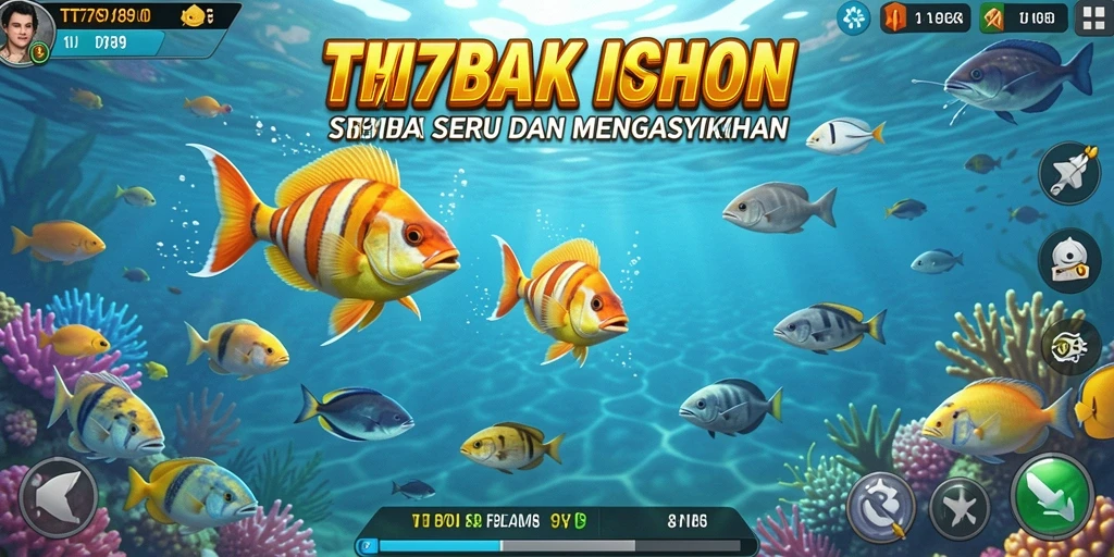 Tangkapan layar gameplay Tembak Ikan TT789 yang seru.
